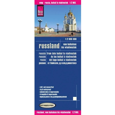 Afbeelding van Reise Know How Landkarte Russland vom Baikalsee bis Wladiwostok 1 : 2 000