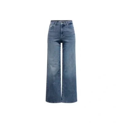 Afbeelding van Only Jeans Onlmadison Blush Hw Wide Dnm Tai853 15338787 Special Blue Grey Denim Dames Maat W25 X L30
