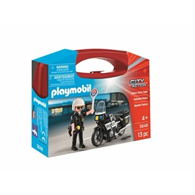 Afbeelding van Actiefiguur City Action Police Playmobil 5648 Zwart (13 Pcs)
