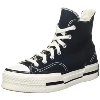 Afbeelding van Converse dames Chuck 70 Plus sneaker van canvas in de kleur Zwart, maat: 38