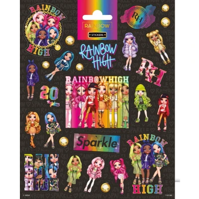 Afbeelding van Wefiesta Stickers Rainbow High
