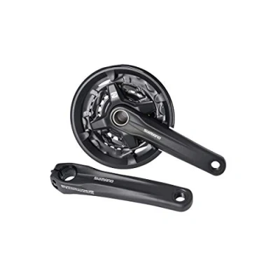 Afbeelding van Shimano Crankstel Altus 22 30 40t 170 Mm Kettingscherm Zwart