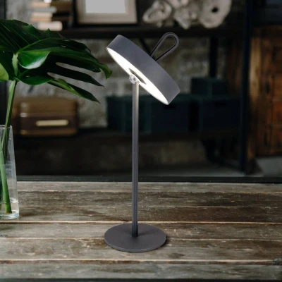 Afbeelding van Ella LED tafellamp, magnetisch, zwart