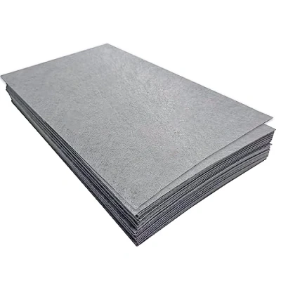 Afbeelding van vilt voor handwerk, 32 stuks viltstof, 17,78 x 28,7 cm, harde viltvellen, naaien, borduurwerk en feestdecoraties (grijs)