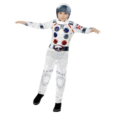 Afbeelding van Astronauten kostuum voor jongens sciencefiction pak 116/128