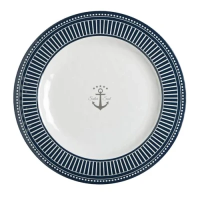 Afbeelding van Marine Business Scheepsservies Sailor Dinerborden set van 6 stuks