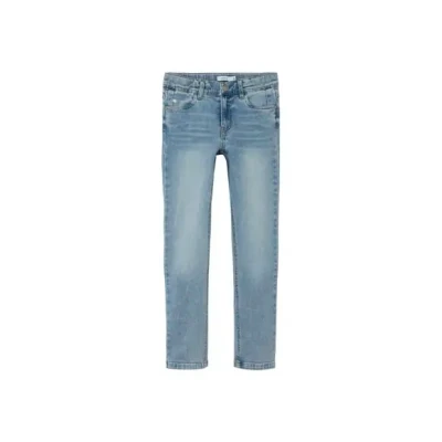 Afbeelding van Name it winter jeansbroek jongens blauw xslim fit NkmTheo