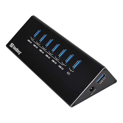 Afbeelding van Sandberg USB 3.0 Hub 6+1 ports