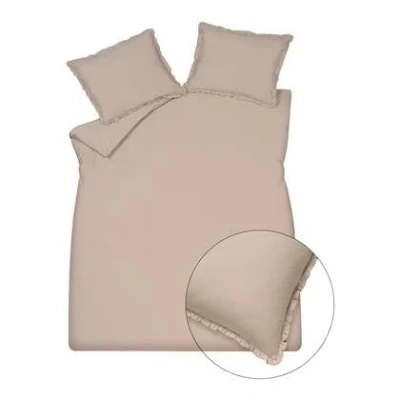 Afbeelding van Vandyck Pure 83 Percale Ruffle Blush 1 persoons (140x200/220 + Sloop)