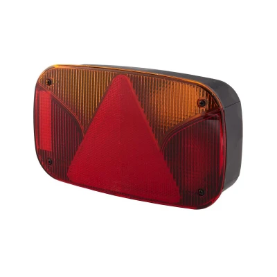 Afbeelding van HELLA 2VB 998 232 221 Achterlicht rechts Wit / Rood Zwart voor aanhangwagen, Zonder gloeilampen