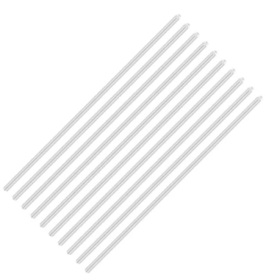 Afbeelding van LAVMHAB 10 stuks 6063 aluminium ronde staven 2 mm x 100 robuust voor doe het zelf modellen