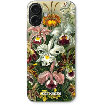 Afbeelding van Case Company® hoesje geschikt voor iPhone 16 Plus Haeckel Orchidae Soft Cover Telefoonhoesje Bescherming aan alle Kanten en Schermrand