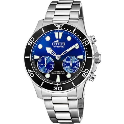 Afbeelding van Lotus hybrid 18800/3 Mannen Quartz horloge