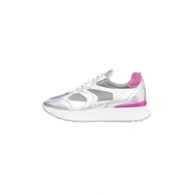 Afbeelding van Nerogiardini Sneakers laag, Dames, Maat: 36, Argento Leer en textiel