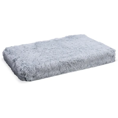 Afbeelding van Beeztees Siba Orthopedisch Hondenkussen Pluche Grijs 75x50x9 cm