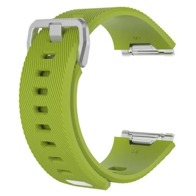 Afbeelding van Fitbit Ionic siliconen bandje met gesp Maat: Large groen