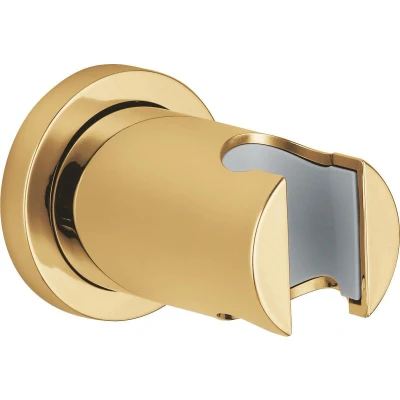 Afbeelding van GROHE Rainshower Wandhouder rond Douchekophouder Cool sunrise (glanzend goud)
