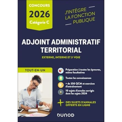 Afbeelding van CONCOURS ADJOINT ADMINISTRATIF TERRITORIAL TOUT EN UN