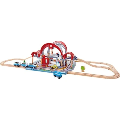 Image de Playset Hape Grande gare urbaine