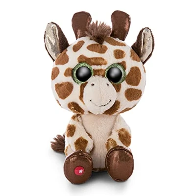 Afbeelding van Nici Knuffelgiraf Giraffe Halla 15 Cm Polyester Beige/bruin
