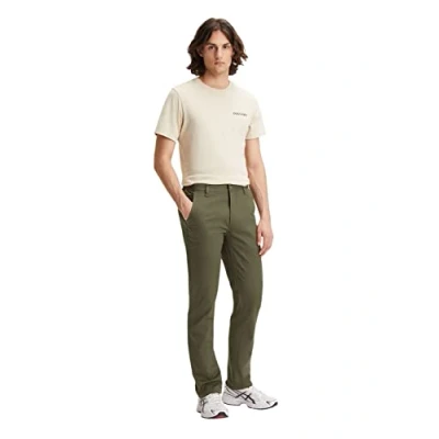 Image de Dockers Pantalon adulte Alpha Original Kaki, Olive, 32W / 32L