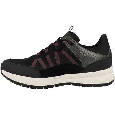 Afbeelding van Geox D Braies B Abx B, damessneakers, zwart.