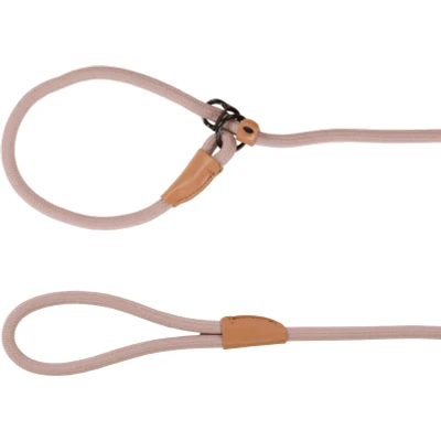 Afbeelding van Anti trek Sliplijn puppy Malibu Gerecycleerd nylon taupe 170cm