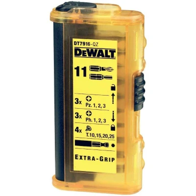 Afbeelding van DeWALT DT7916 11 delige Bitset in Cassette