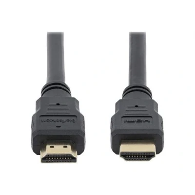 Image de StarTech.com câble HDMI haute vitesse Ultra HD 4K x 2K de 3 m Cordon vers M/M Noir Plaqués or