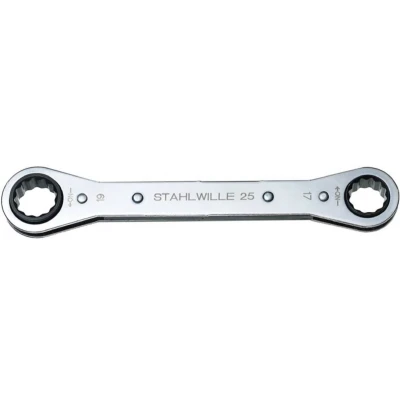 Afbeelding van Stahlwille, Spanner, Dubbele ratel ringsleutel (16 mm, 18 mm)