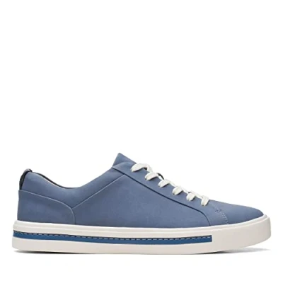 Afbeelding van Clarks Un Maui Lace Sneakers voor dames, Denim Blauw