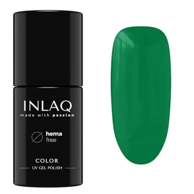 Afbeelding van INLAQ® UV nagellak, verschillende kleuren, pasteltinten, gel, Sweet Candies collectie, kleur Fun Green, 6 ml