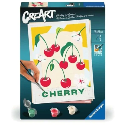 Afbeelding van Ravensburger CreArt Cherry Schilderen op Nummer