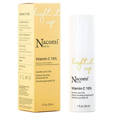 Afbeelding van Nacomi Light It Up Vitamine C Serum 15% 30ml.