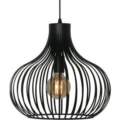 Afbeelding van Freelight Hanglamp Aglio Mat Zwart 38cm