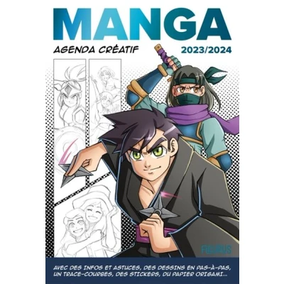Image de Mon agenda créatif 2023 2024 Manga