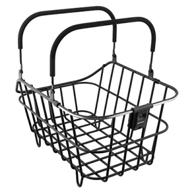 Afbeelding van Fietsmand Basil Cento Alu Multi System Nordlicht 46 x 34 26 cm zwart