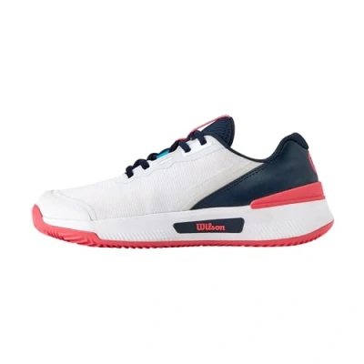 Afbeelding van Wilson Intrigue PRO Tennisschoenen voor kleibanen, Dames, Maat: 40.5, Wh navy Mesh