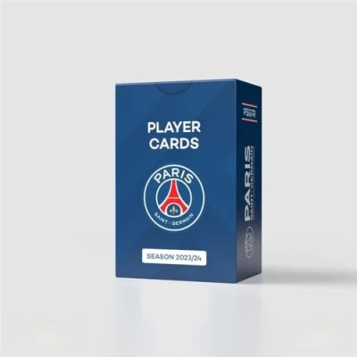 Afbeelding van PSG player cards 2023/24 Superclub uitbreiding The football manager board game Engelstalige Editie