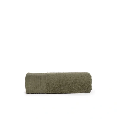 Afbeelding van The One Towelling washandje 15x21cm Olive Green