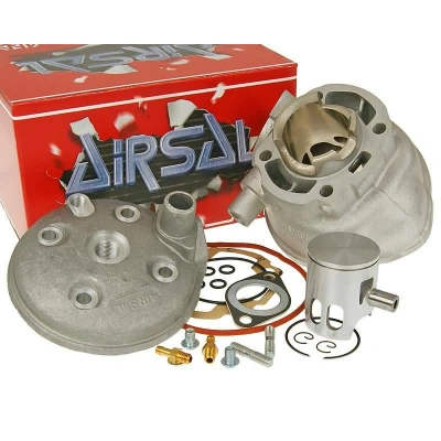 Afbeelding van Cilinder Airsal / Eurokit 50cc Minarelli Horizontale Watergekoeld
