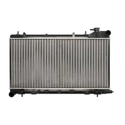 Afbeelding van THERMOTEC D77010TT Radiateur Aluminium, Kunststof voor voertuigen met/zonder airco 340 688 23 Handgeschakeld Koelribben mechanisch gelast