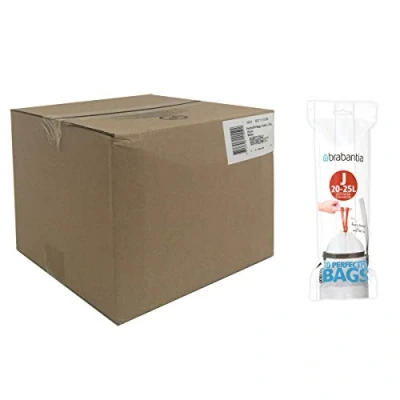 Afbeelding van Brabantia PerfectFit Vuilniszakken 20/25 l Code J 12 rollen x 20 stuks