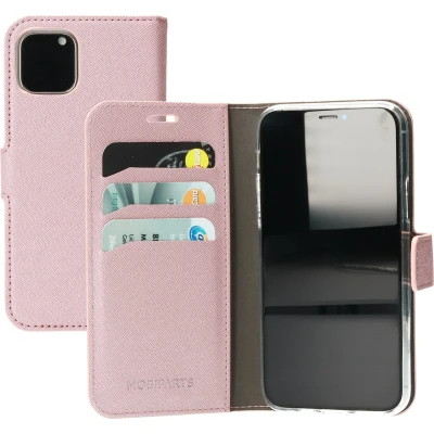 Afbeelding van Mobiparts Saffiano Wallet Case Apple iPhone 11 Pro Pink