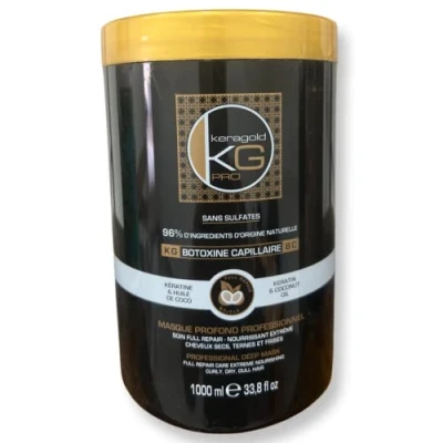 Afbeelding van Keragold Pro Capilaire BOTOXINE Sulfaatvrij 96% natuurlijke ingrediënten 1000 ml (BC Keratine &amp; Kokosolie)
