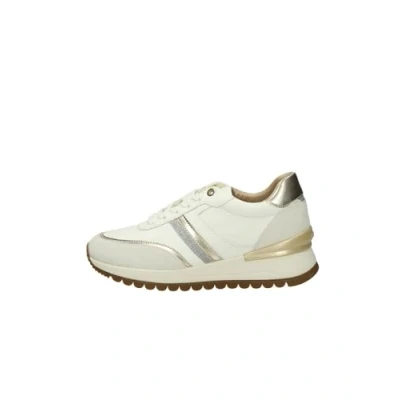 Afbeelding van Geox D Desya Sneakers laag, Dames, Maat: 35, white off Leer/ synthetisch