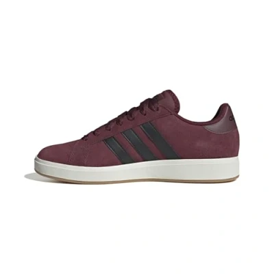 Afbeelding van adidas Grand Court Base 00s herenschoenen, Shadow Red Core Zwart Gebroken Wit