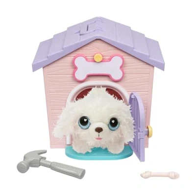 Afbeelding van Little Live Pets: My Puppy&#039;s Home Mini Speelset Roze