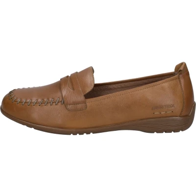 Afbeelding van Josef Seibel Mocassins, Dames, Maat: 39, Camel Leer