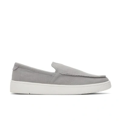 Afbeelding van TOMS Trvl Lite mocassins, mocassin zool voor heren, Ultimate Grey Gerecycled katoen gevlamd geweven